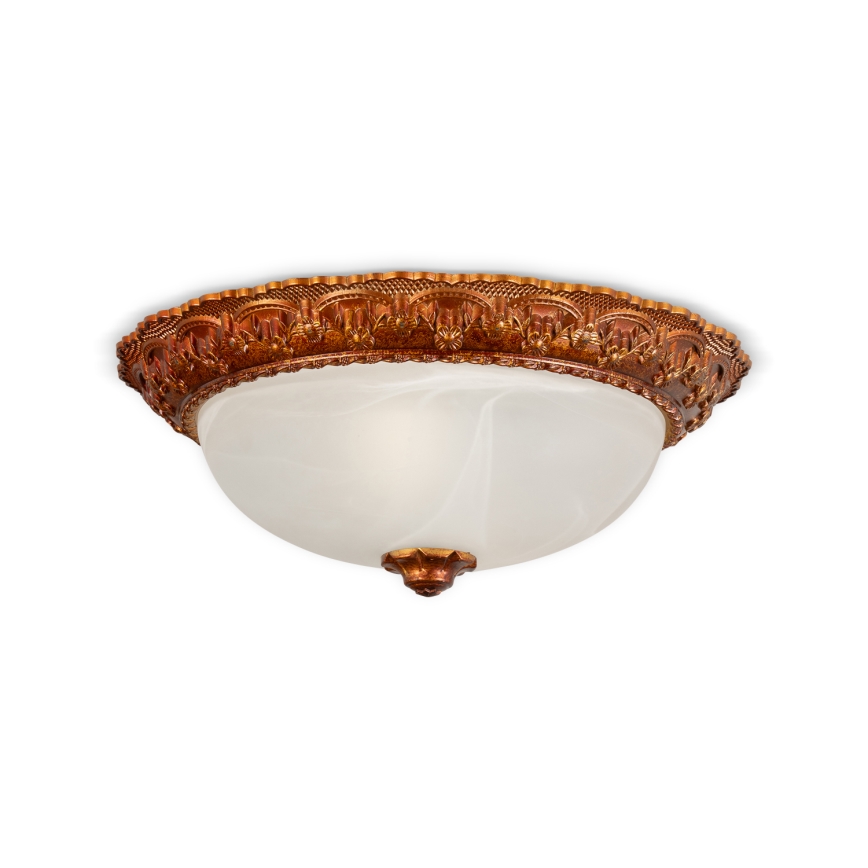 BRILAGI - Laevalgusti FRESCO 2xE27/40W/230V läbimõõt 30 cm kuldne