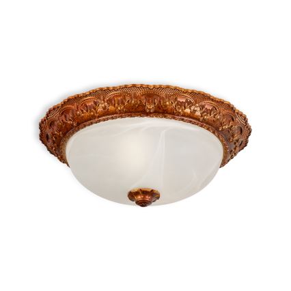 BRILAGI - Laevalgusti FRESCO 2xE27/40W/230V läbimõõt 30 cm kuldne