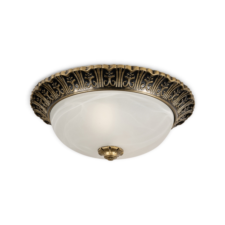 BRILAGI - laevalgusti FRESCO 2xE27/40W/230V, läbimõõt 30 cm, kuldne