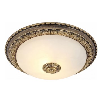 Brilagi - Laevalgusti FRESCO 2xE27/40W/230V, läbimõõt 30 cm, messing