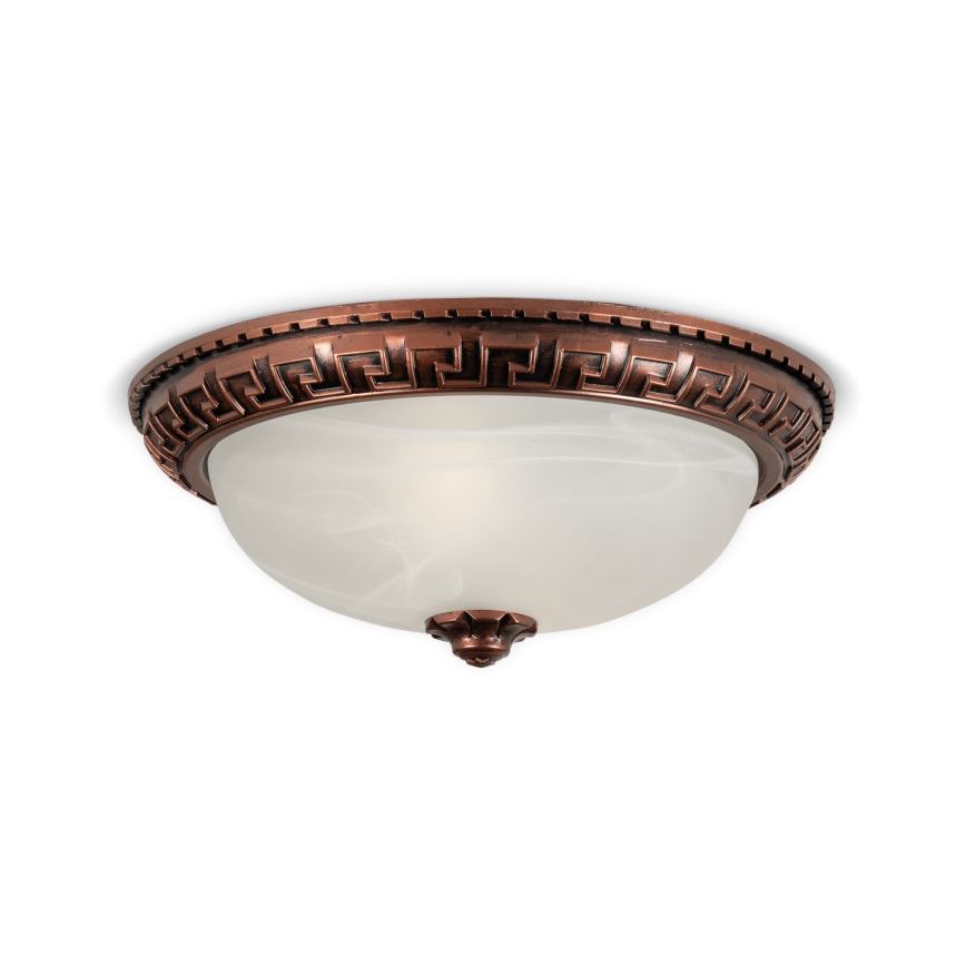 BRILAGI - Laevalgusti FRESCO 2xE27/40W/230V, läbimõõt 30 cm, vaskne
