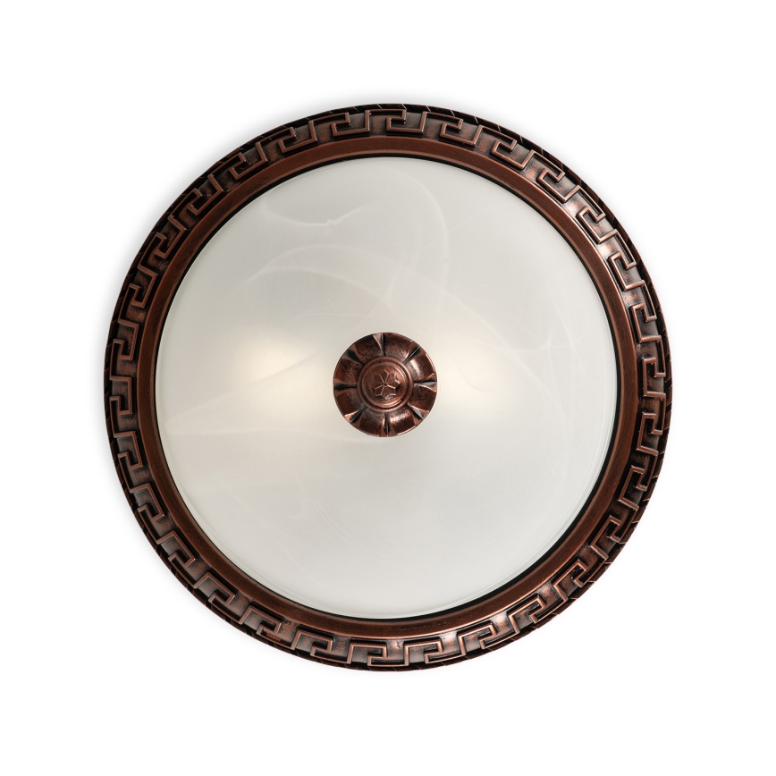 BRILAGI - Laevalgusti FRESCO 2xE27/40W/230V, läbimõõt 30 cm, vaskne