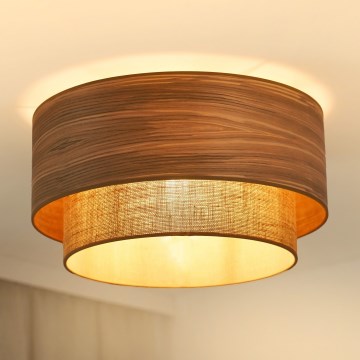 Brilagi - Laevalgusti MONTANA BOHO 1xE27/15W/230V d. 45 cm pruun