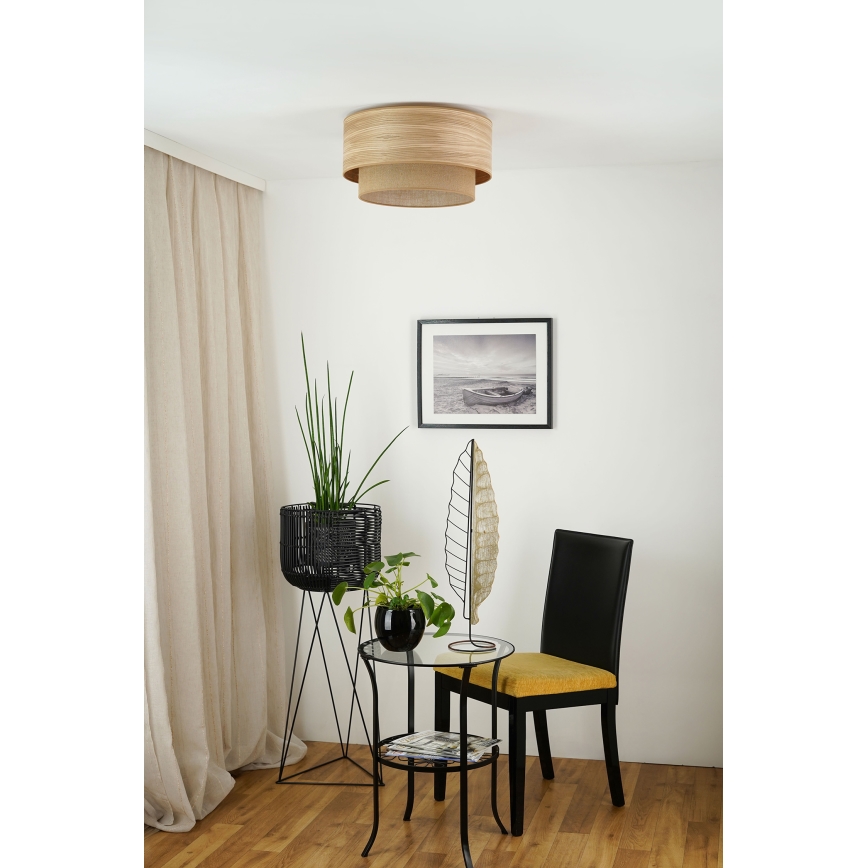 Brilagi - Laevalgusti MONTANA BOHO 1xE27/15W/230V d. 45 cm pruun