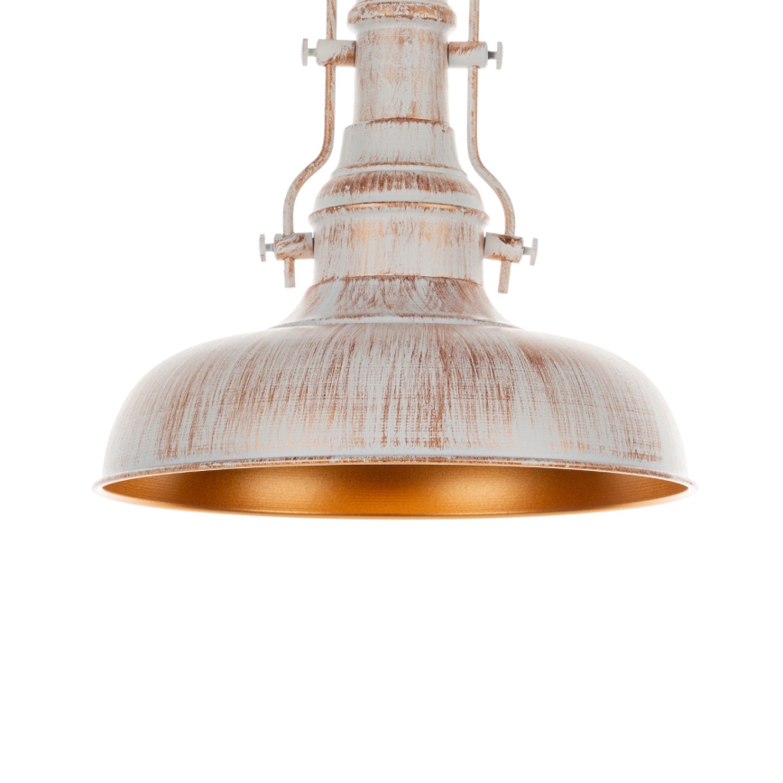 Brilagi - laevalgusti PYRONIC 1xE27/40W/230V, läbimõõt 32 cm, kreemjas/patina