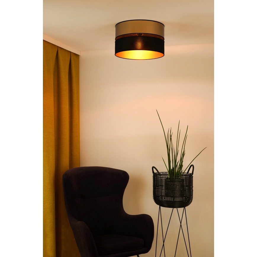 Brilagi - Laevalgusti ROYAL 1xE27/15W/230V d. 40 cm must/kuldne