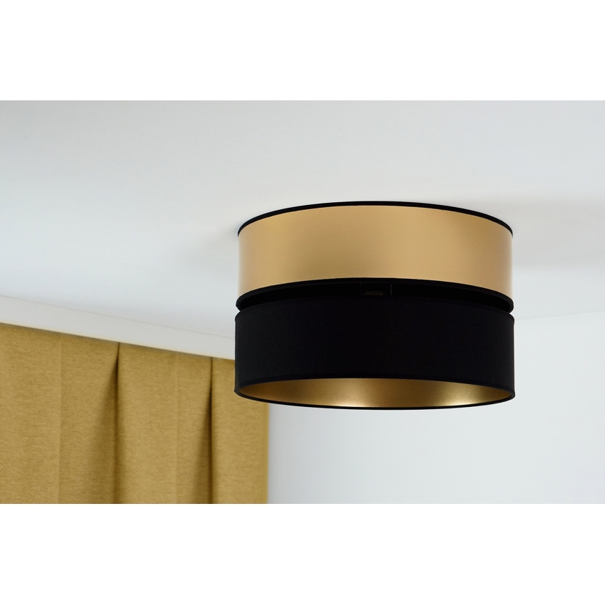 Brilagi - Laevalgusti ROYAL 1xE27/15W/230V d. 40 cm must/kuldne