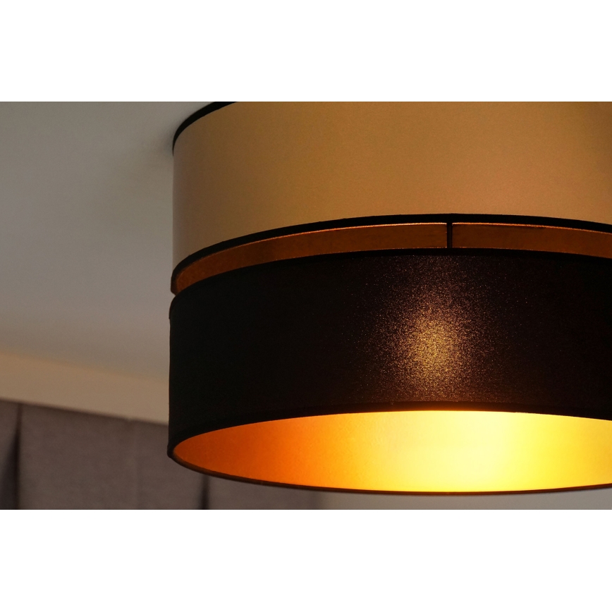 Brilagi - Laevalgusti ROYAL 1xE27/15W/230V d. 40 cm must/kuldne