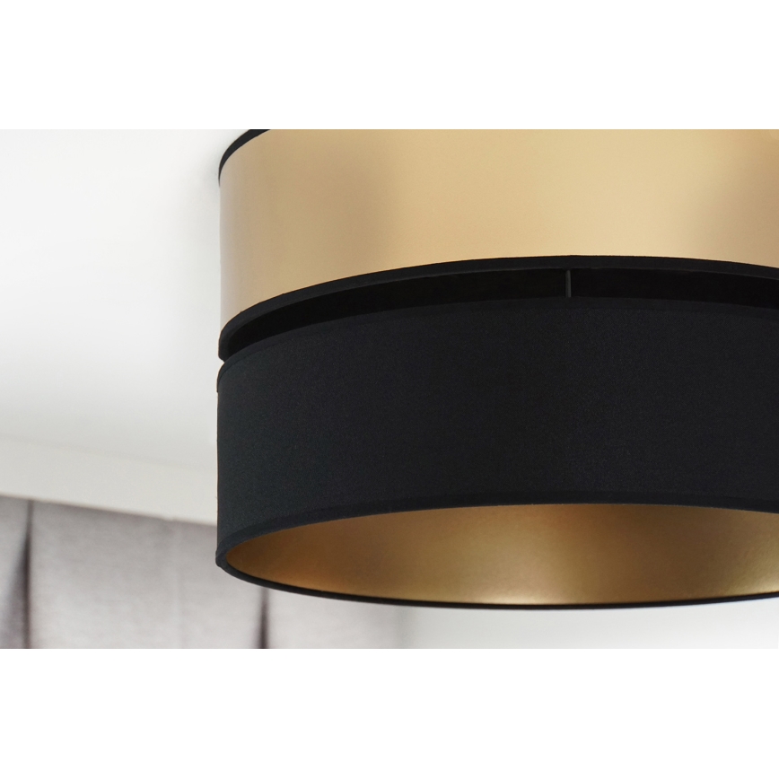Brilagi - Laevalgusti ROYAL 1xE27/15W/230V d. 40 cm must/kuldne