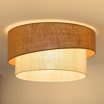Brilagi - Laevalgusti SHINE 1xE27/15W/230V d. 50 cm beež/kreemikas