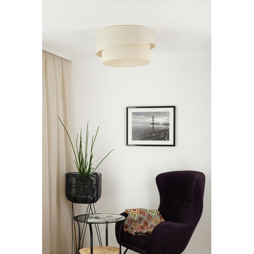 Brilagi - Laevalgusti SHINE 1xE27/15W/230V d. 50 cm kreemikas