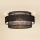Brilagi - Laevalgusti SPACE YUTE LED/12W/230V d. 50 cm 3000K/4000K/6400K must