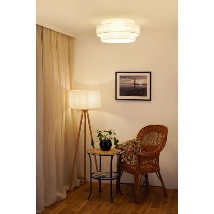 Brilagi - Laevalgusti SPACE YUTE LED/12W/230V d. 50 cm 3000K/4000K/6400K kreemikas