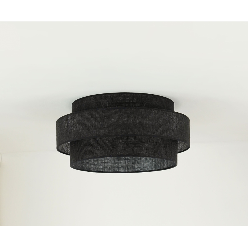 Brilagi - Laevalgusti SPACE YUTE LED/12W/230V d. 50 cm 3000K/4000K/6400K must