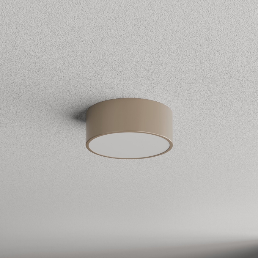 Brilagi - Laevalgusti vannituppa CLARE 1xE27/24W/230V d. 20 cm IP54 beež