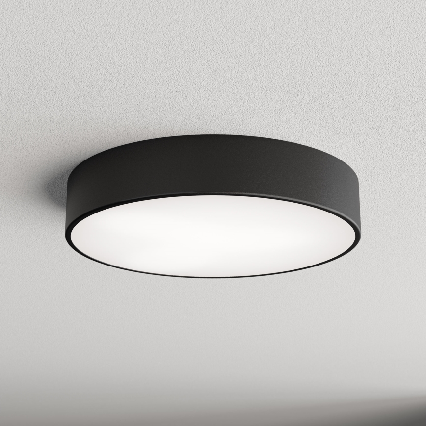 Brilagi - Laevalgusti vannituppa CLARE 3xE27/24W/230V d. 40 cm must IP54