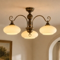 BRILAGI - Lakke kinnitatav lühter MOLLERO 3xE27/15W/230V, läbimõõt 84 cm, pronks/patina