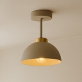 BRILAGI - lakke kinnitatav lühter MOON 1xE27/60W/230V beež/kuldne