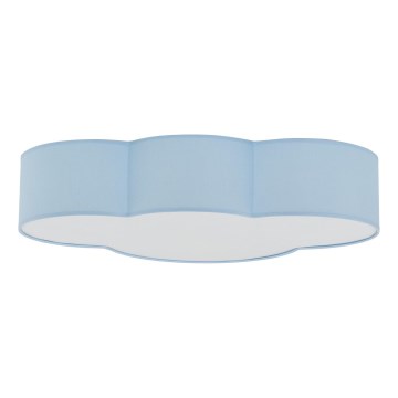 Brilagi - Laste laelamp NIMBUS 4xE27/15W/230V 46x63 cm sinine