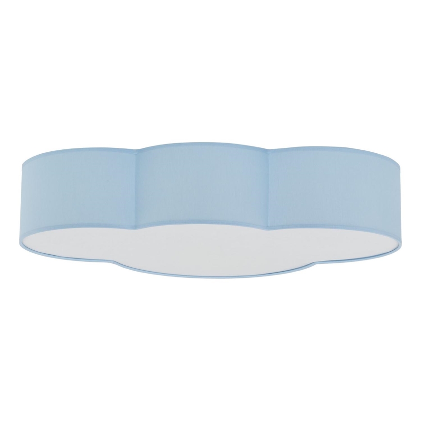 Brilagi - Laste laelamp NIMBUS 4xE27/15W/230V 46x63 cm sinine