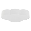 Brilagi - Laste laelamp NIMBUS 4xE27/15W/230V 46x63 cm valge