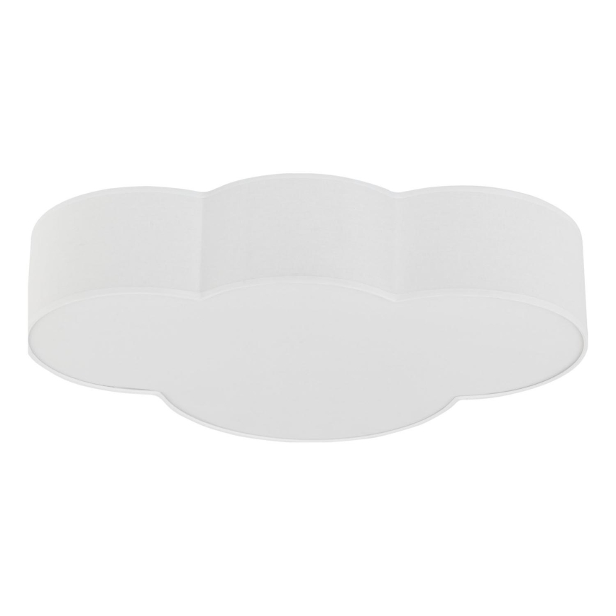Brilagi - Laste laelamp NIMBUS 4xE27/15W/230V 46x63 cm valge