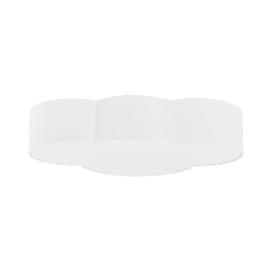 Brilagi - Laste laelamp NIMBUS 4xE27/15W/230V 46x63 cm valge