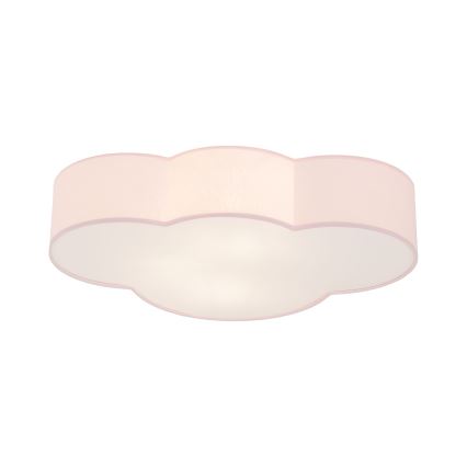 Brilagi - Laste laelamp NIMBUS 4xE27/15W/230V roosa