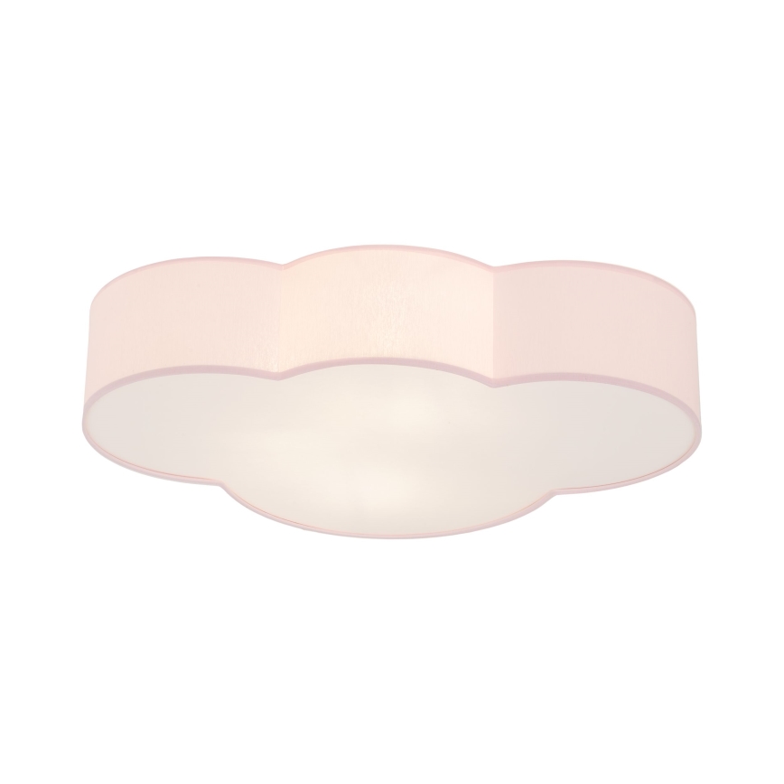 Brilagi - Laste laelamp NIMBUS 4xE27/15W/230V roosa