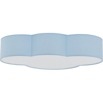 Brilagi - Laste laelamp NIMBUS 4xE27/15W/230V sinine