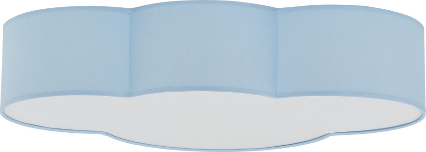 Brilagi - Laste laelamp NIMBUS 4xE27/15W/230V sinine