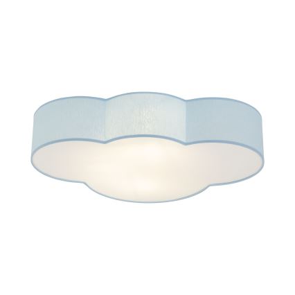 Brilagi - Laste laelamp NIMBUS 4xE27/15W/230V sinine