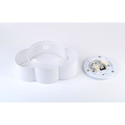 Brilagi - Laste laelamp NIMBUS MINI 2xE27/15W/230V 31x43 cm valge