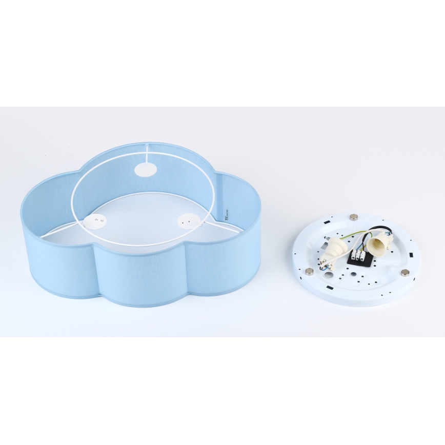 Brilagi - Laste laelamp NIMBUS MINI 2xE27/15W/230V sinine