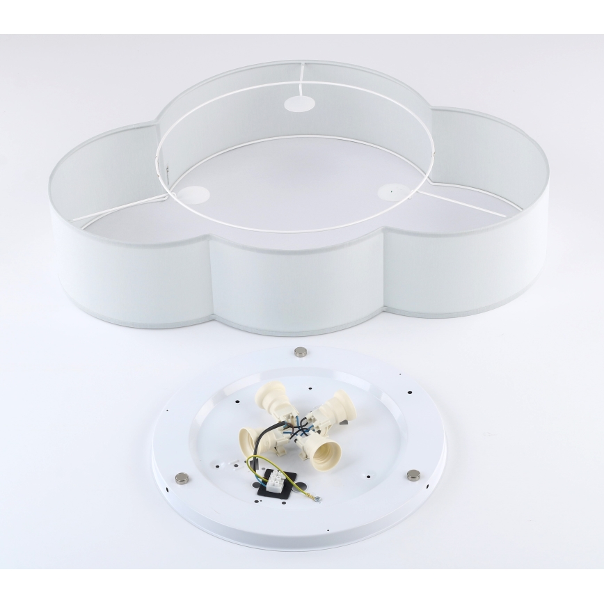 Brilagi - lastetoa laelamp NIMBUS 4xE27/15W/230V 46x63 cm hall