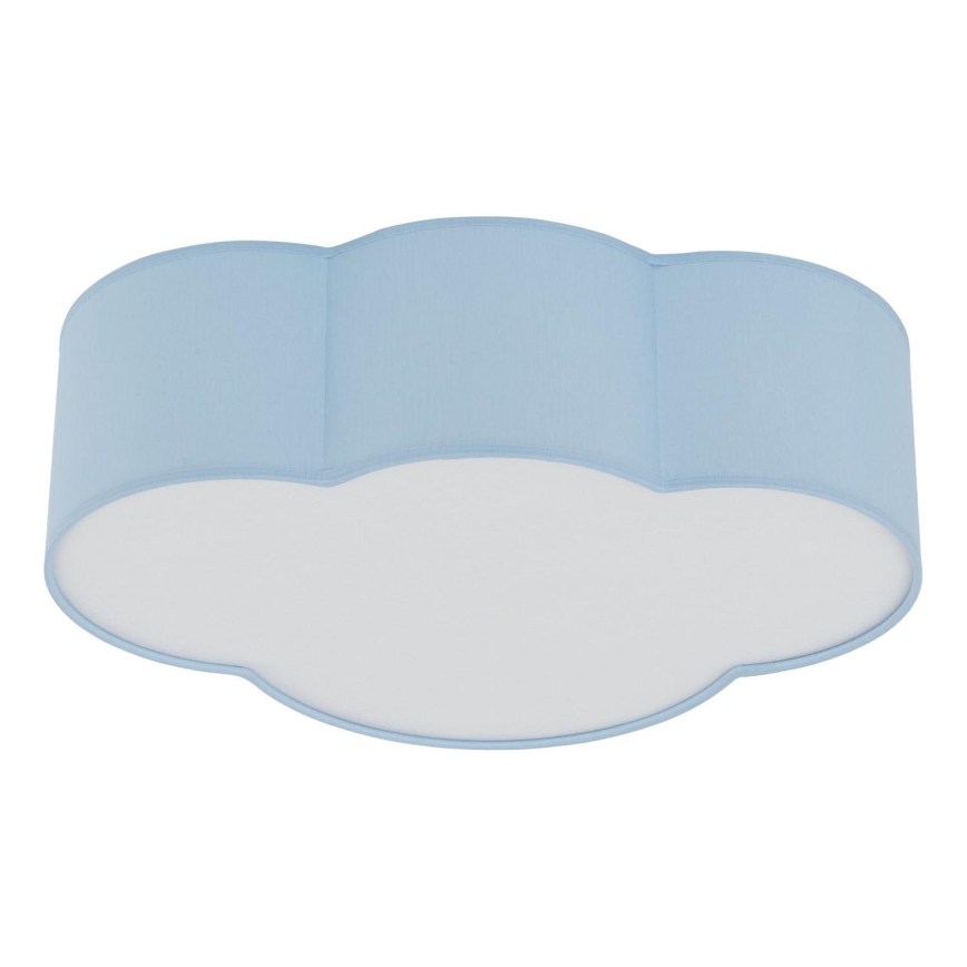 Brilagi - Lastetoa laelamp NIMBUS MINI 2xE27/15W/230V 31x43 cm sinine
