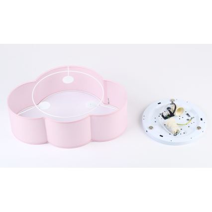 Brilagi - Lastetoa laelamp NIMBUS MINI 2xE27/15W/230V roosa