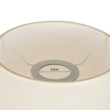 Brilagi - Laualambi varjuk TABLON E27, läbimõõt 14 cm, kreemjas