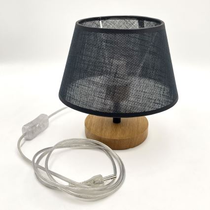Brilagi - Laualamp ANTHONY 1xE27/60W/230V tamm/must