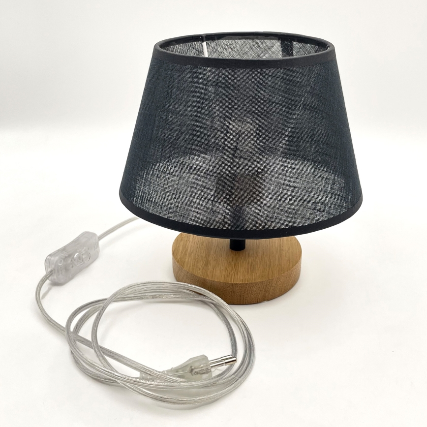 Brilagi - Laualamp ANTHONY 1xE27/60W/230V tamm/must