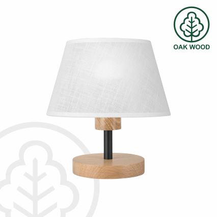 Brilagi - Laualamp ANTHONY 1xE27/60W/230V tamm/valge