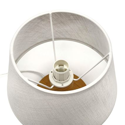 Brilagi - Laualamp ANTHONY 1xE27/60W/230V tamm/valge