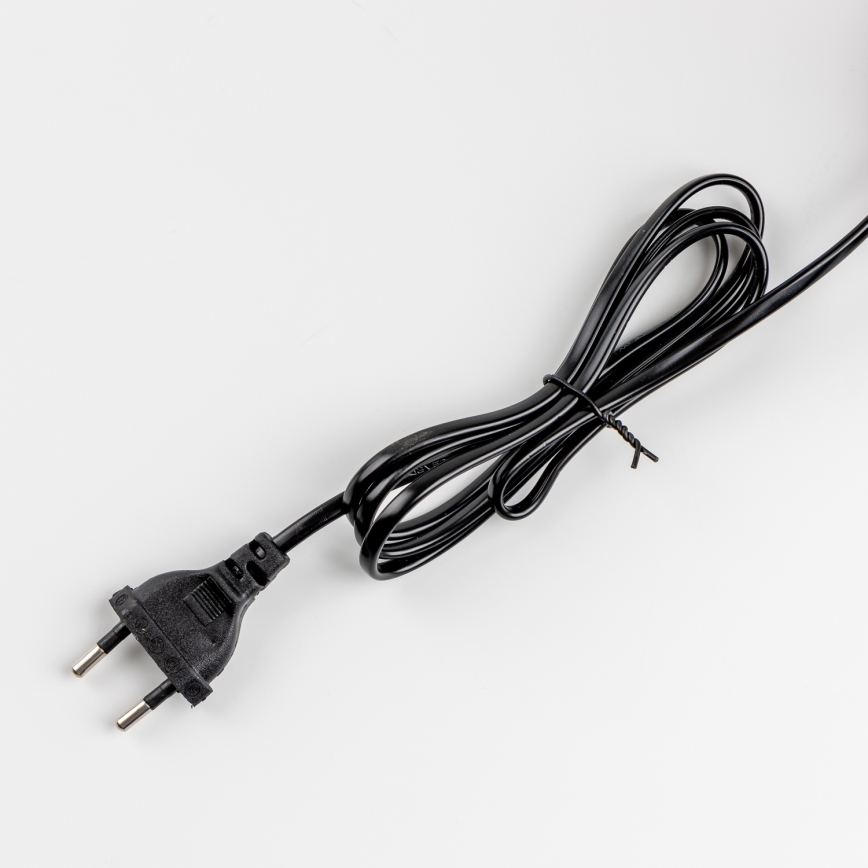 Brilagi - laualamp BANK OFFICE 1xE27/60W/230V must/hõbedane/valge