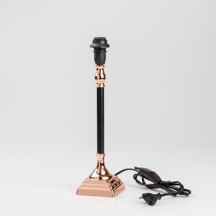 BRILAGI - Laualamp CERIA 1xE14/40W/230V läbimõõt 20,5 cm must/vaskne/hall