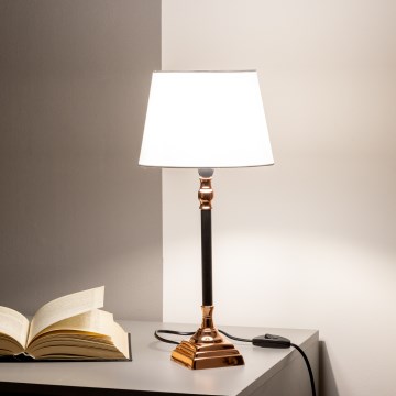 Brilagi - Laualamp CERIA 1xE14/40W/230V must/vask/valge