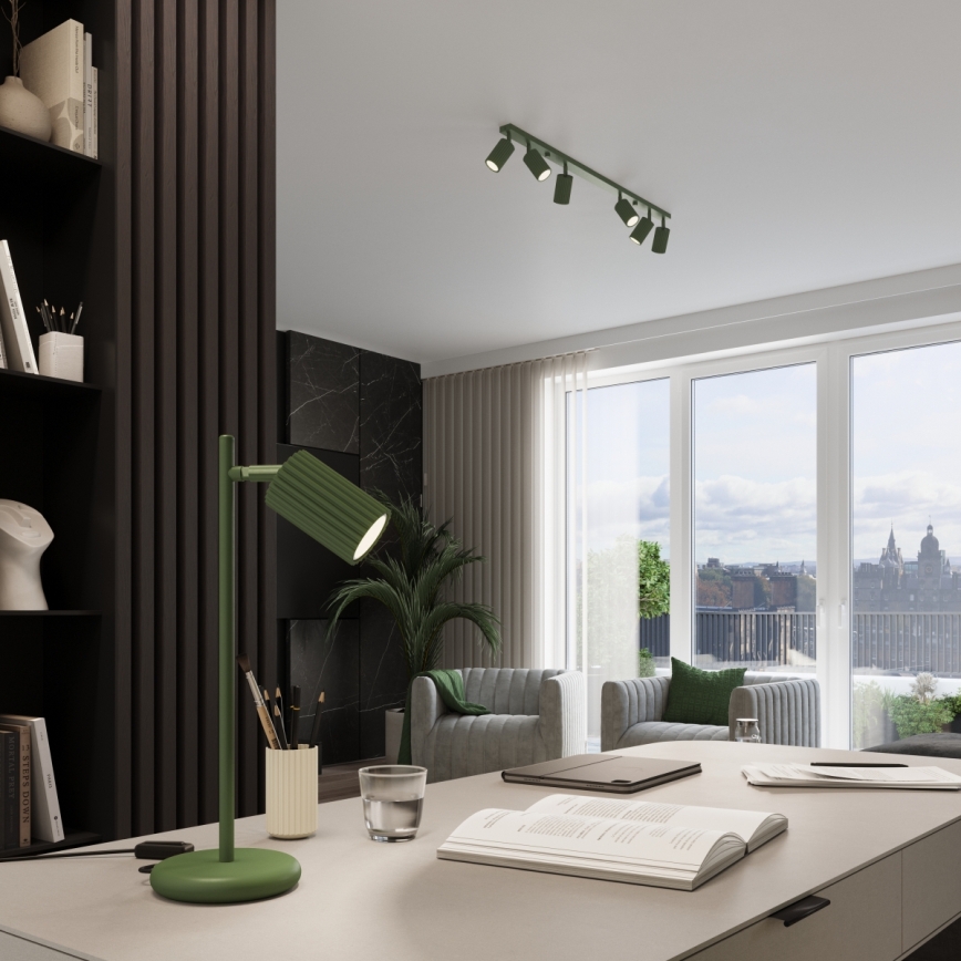 Brilagi - Laualamp CRESTO 1xGU10/10W/230V roheline