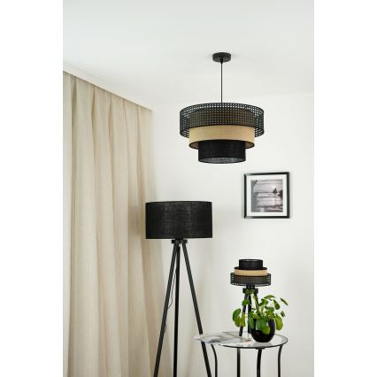 Brilagi - Laualamp DAKOTA LUNETA 1xE27/15W/230V must/rotang