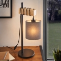 BRILAGI - Laualamp NUBILA 1xE27/40W/230V pruun/must/antratsiit
