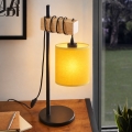 BRILAGI - Laualamp NUBILA 1xE27/40W/230V pruun/must/kollane