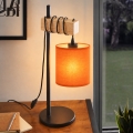 BRILAGI - Laualamp NUBILA 1xE27/40W/230V pruun/must/oranž